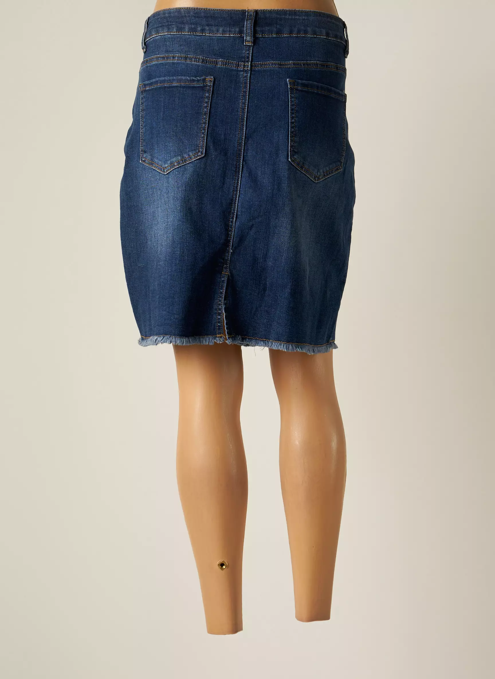 Denimart Jupes Mi Longues Femme couleur bleu