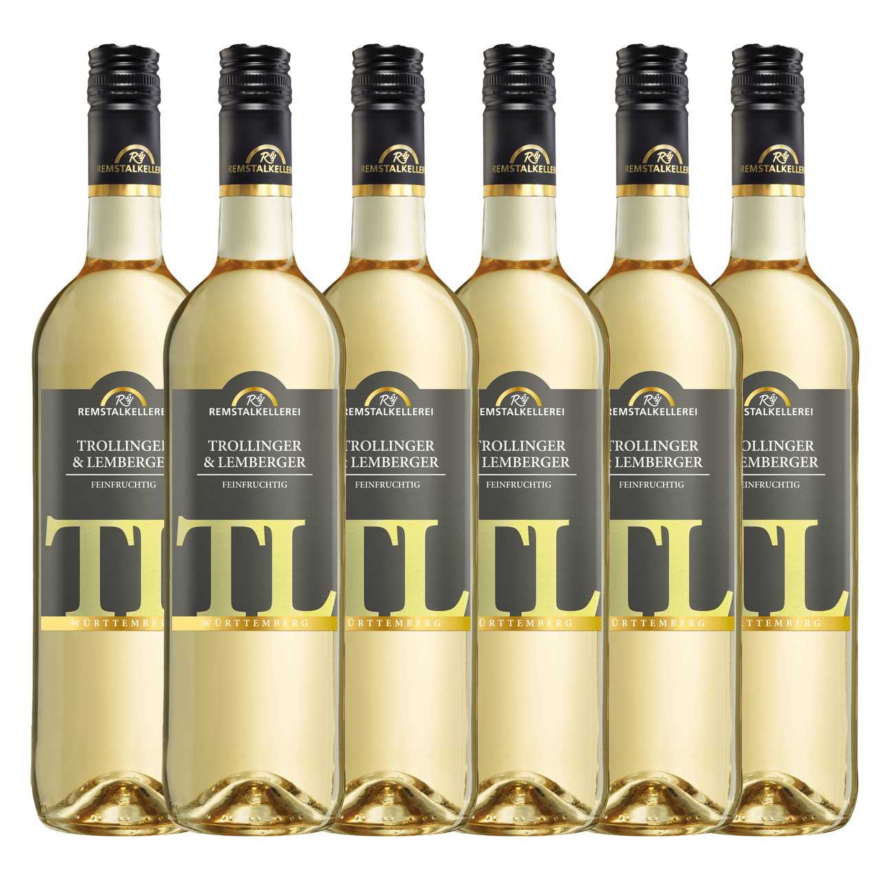 Württembergische WZG Trollinger/Lemberger Blanc De Noir Qba Feinherb 0,75L 6er Karton