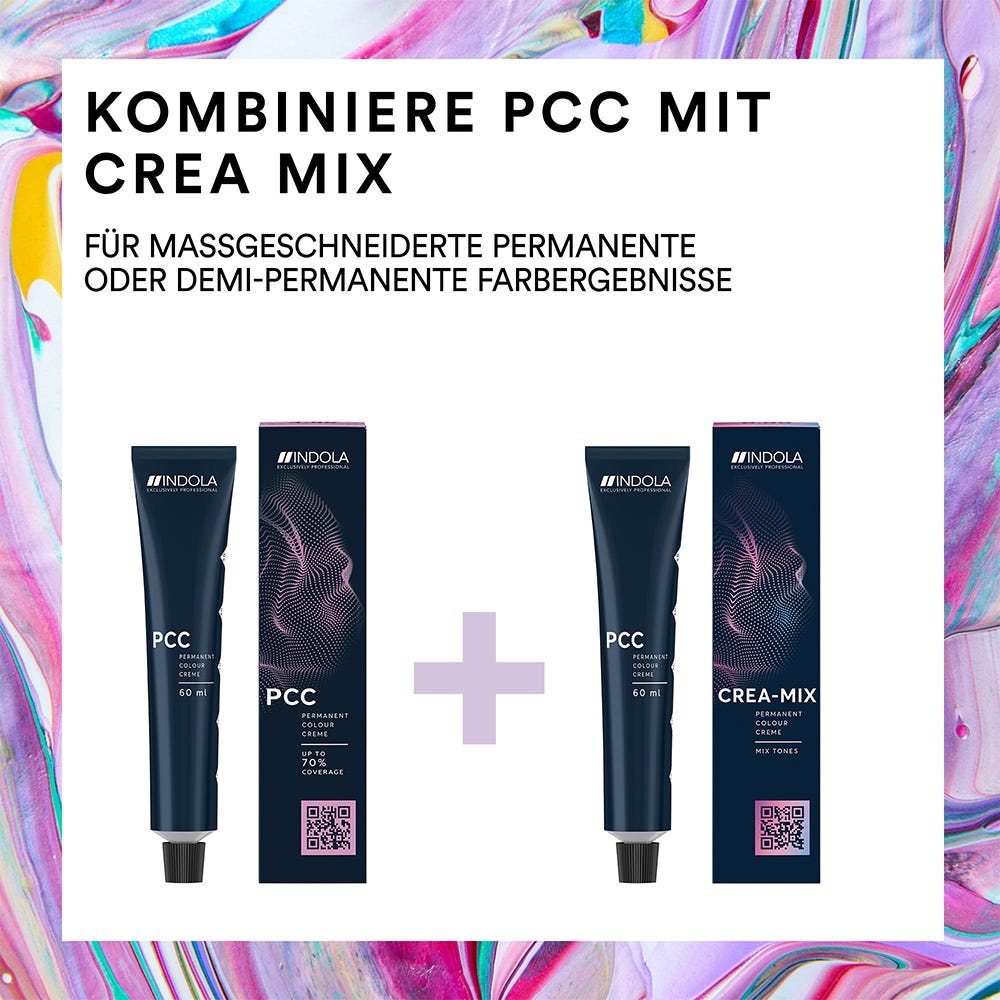 Indola PCC Permanente Haarfarbe Crea Mix 0.11 Ash 60 ml