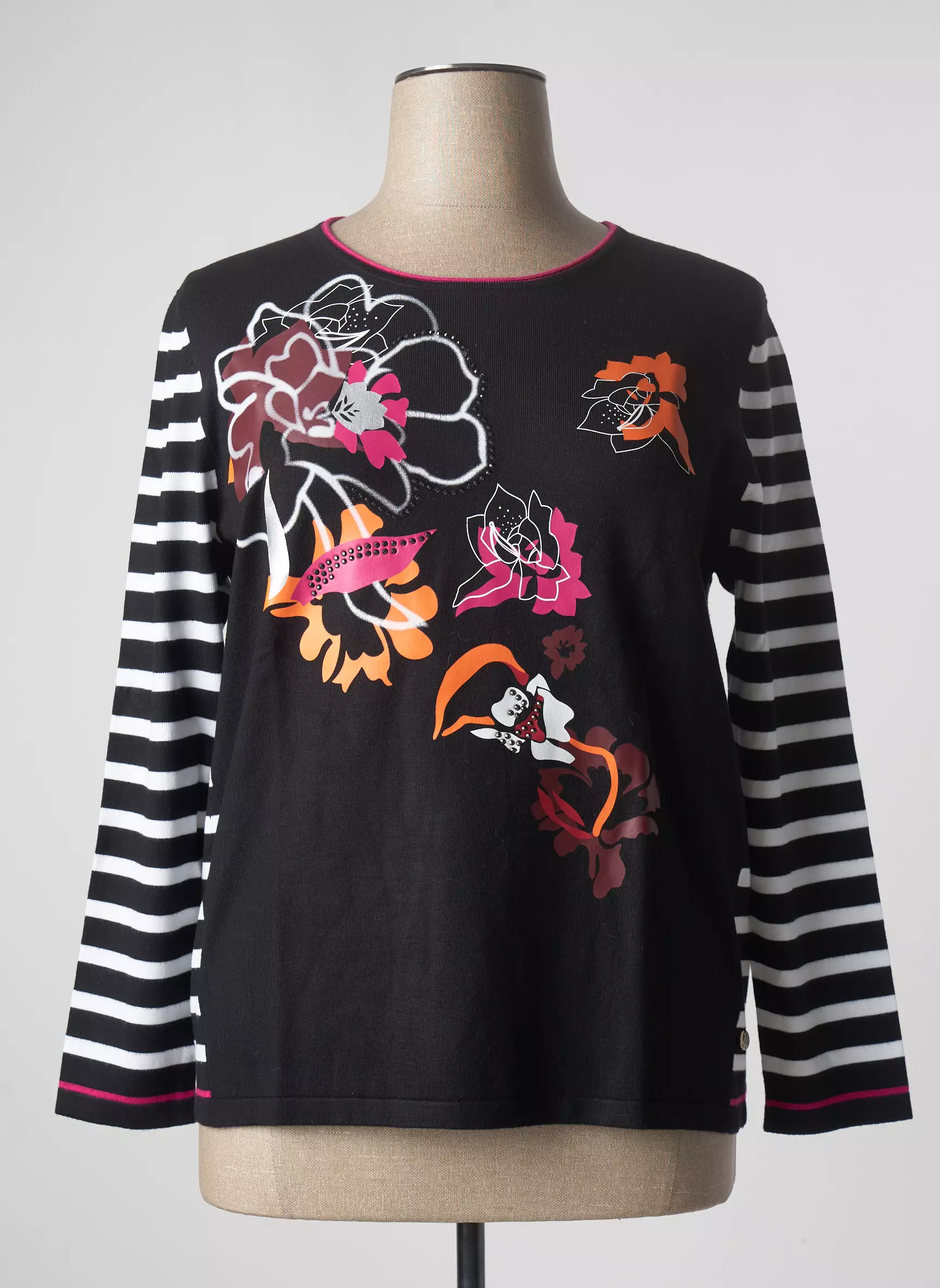 Hajo Pulls Femme couleur noir
