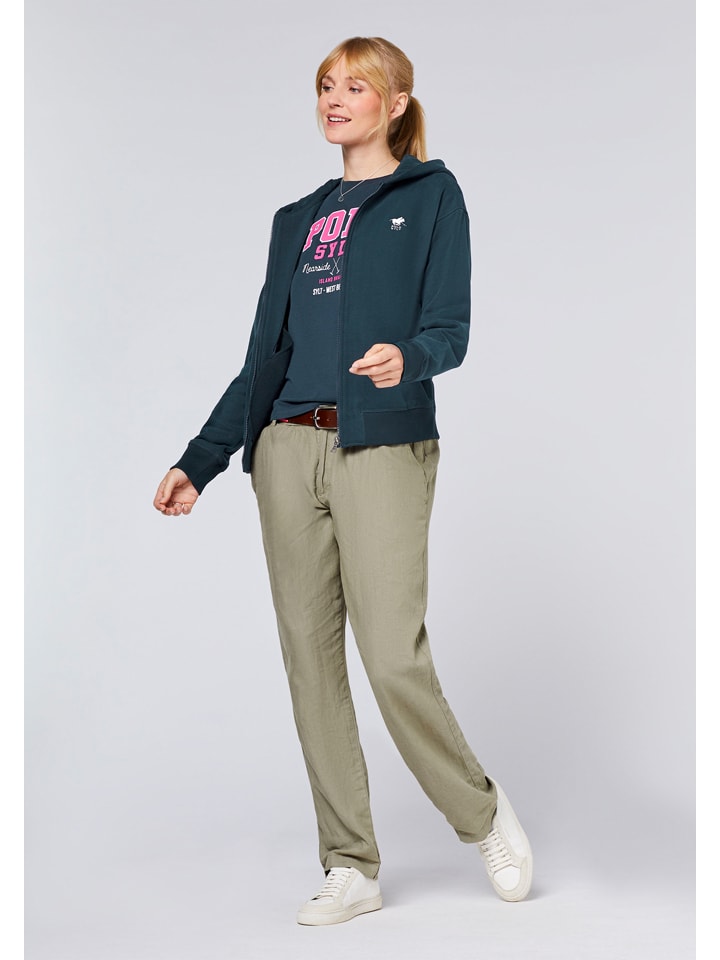 Polo Sylt Sweatjacke in Dunkelblau günstig kaufen