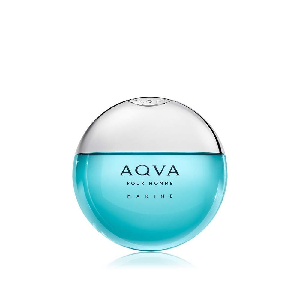 BVLGARI Eau de Toilette Bvlgari Aqva pour Homme Marine EdT 100ml, frische Meeresbrise, Glasflakon
