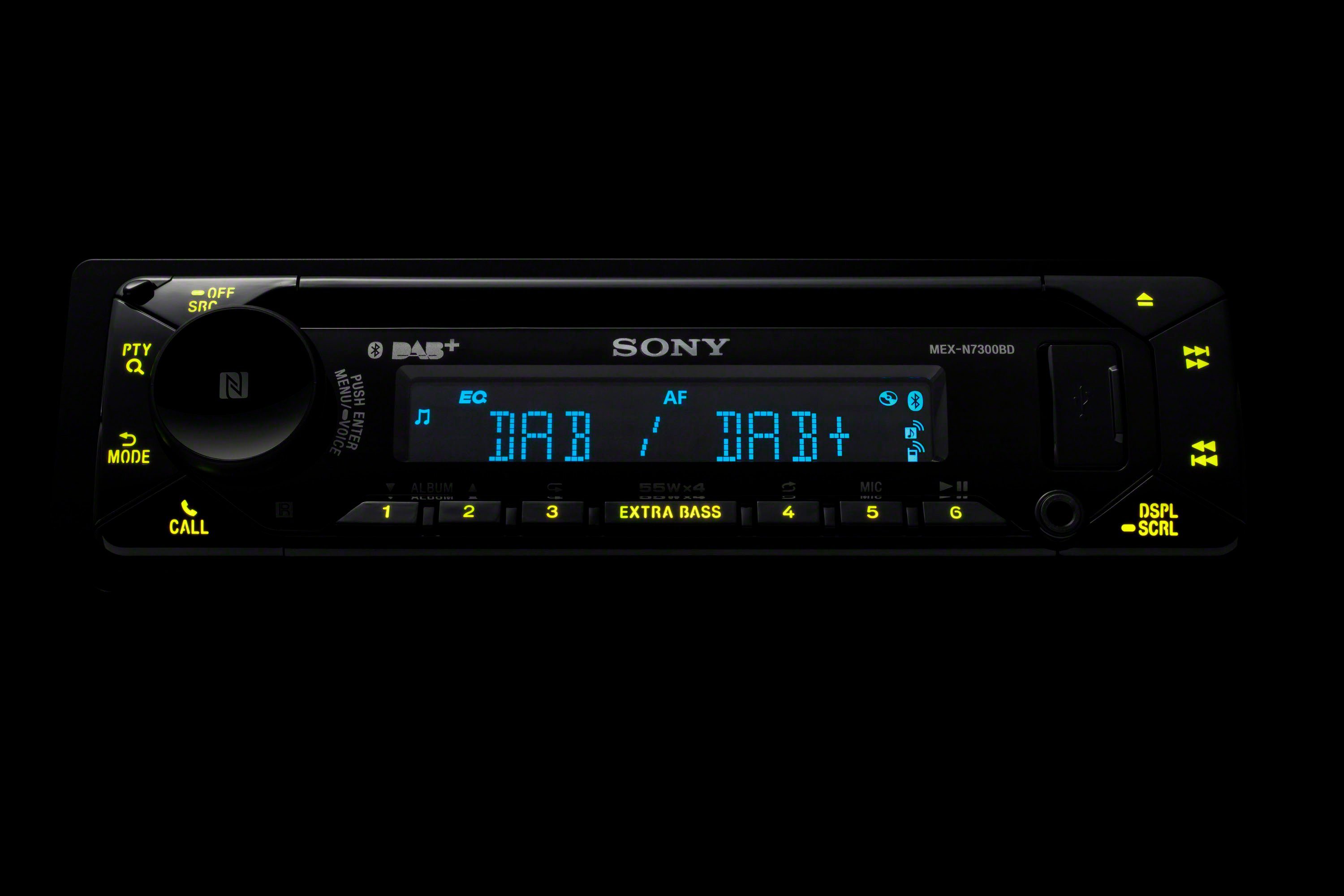 Sony MEXN7300KIT Autoradio (Digitalradio (DAB), 55 W)