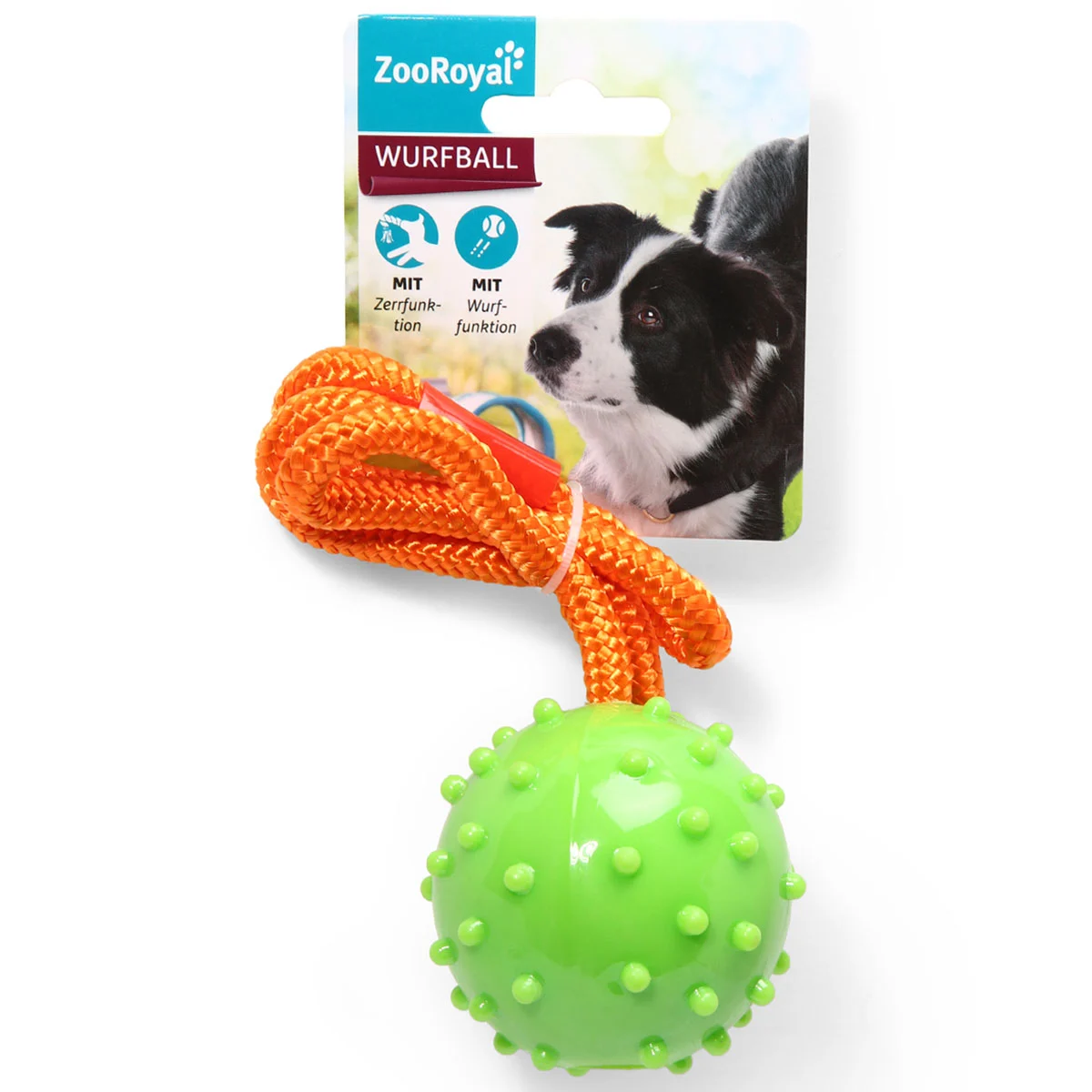ZooRoyal Wurfball am Seil grün günstig kaufen