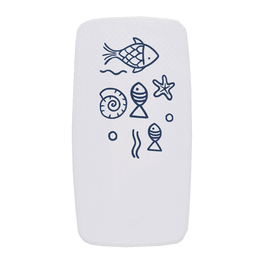 Ridder Badewanneneinlage Neptun ca. 38x72 cm, blau, 100% TPE