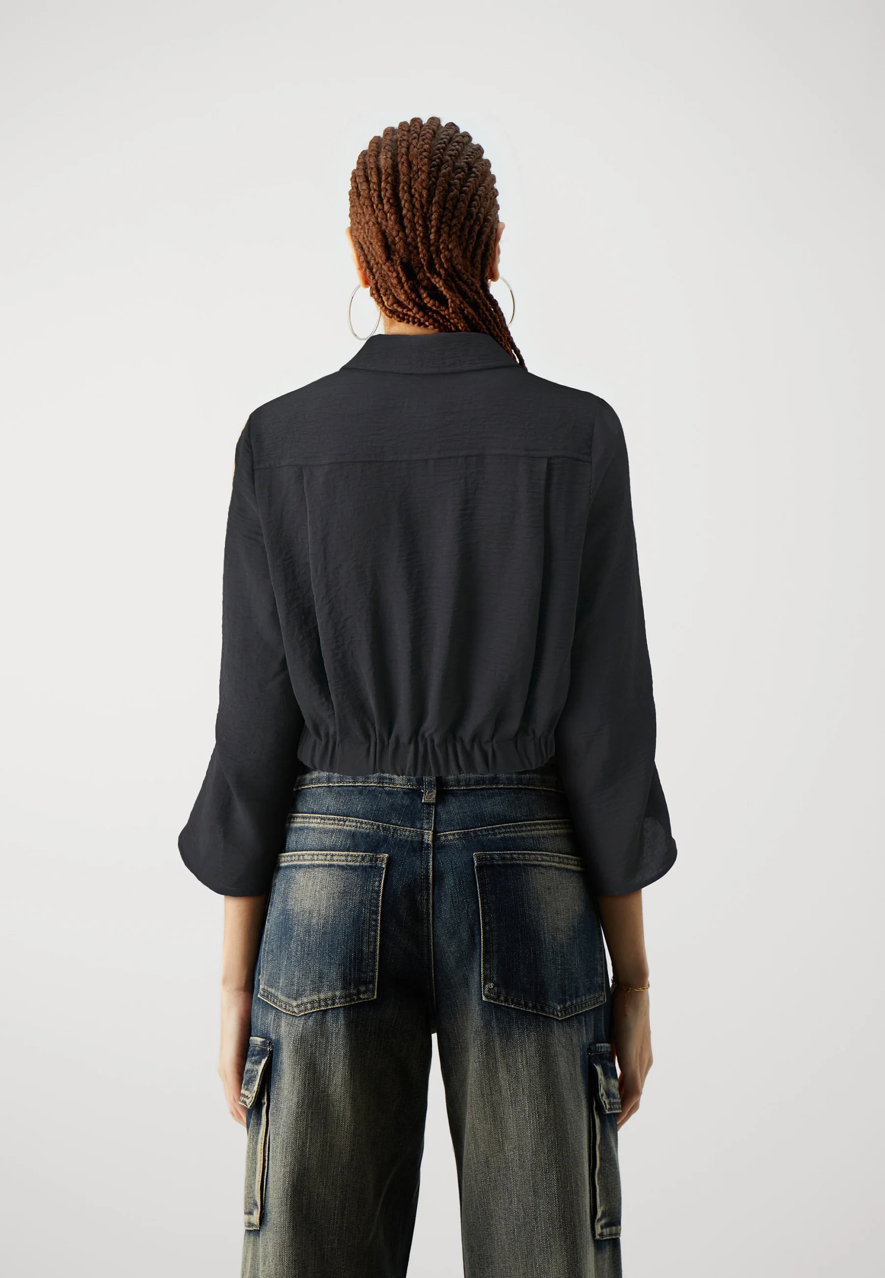 SOLO ONLDINA METTE COLLAR TIE - Blusa
