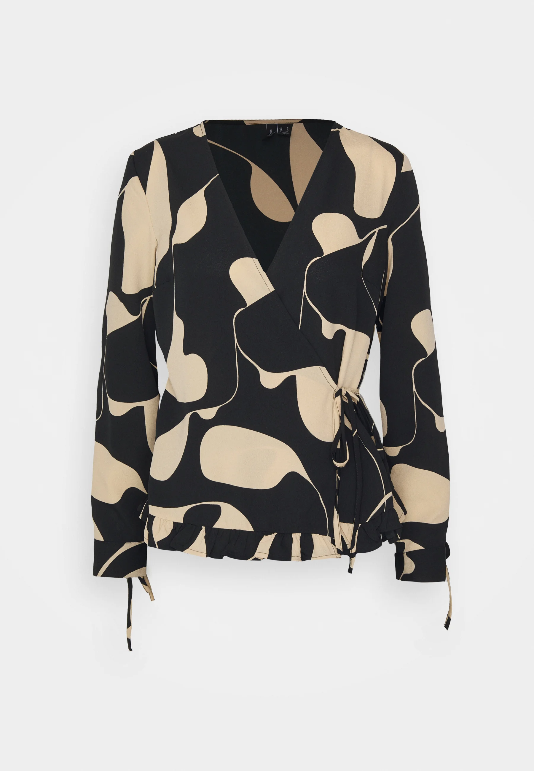Blusa cruzada con volantes VMLYDIA de Vero Moda