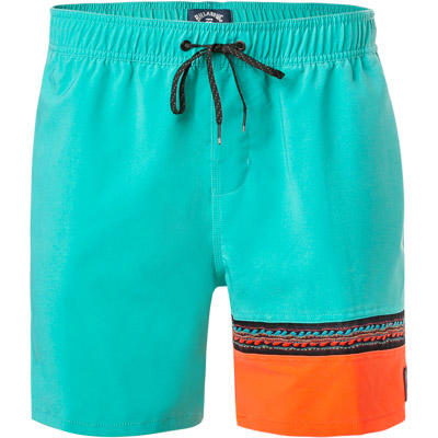 BILLABONG, Boardshorts, Mikrofaser, aqua-orange