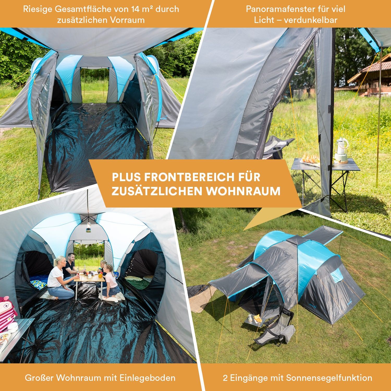 Skandika Hammerfest 4 Plus Kuppelzelt