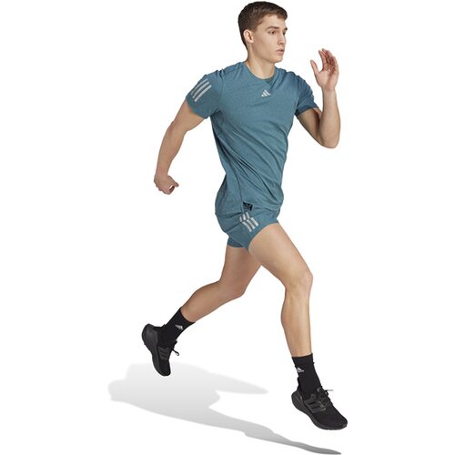HERREN T-SHIRT OWN THE RUN HEATHER