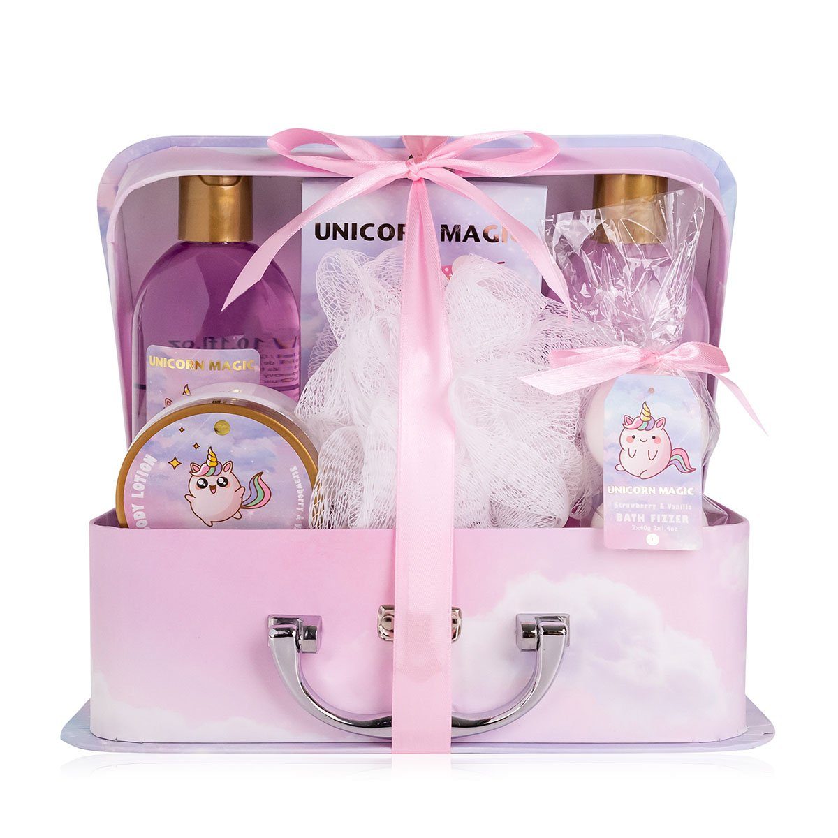 ACCENTRA Pflege-Geschenkset Einhorn Geschenkset 
