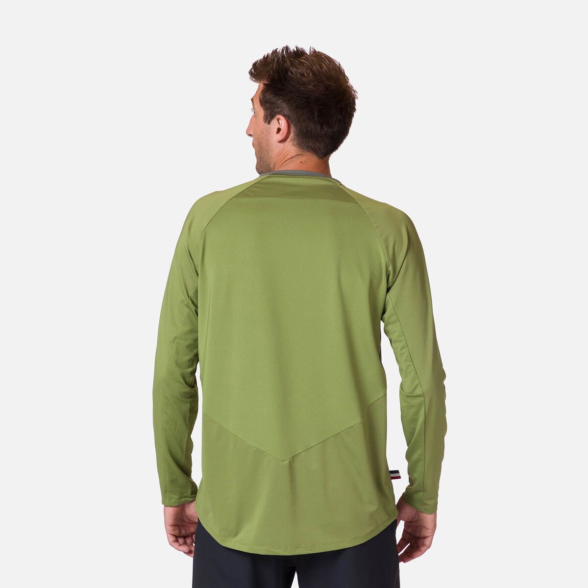 Langarm-Jerseyshirt für Herren Klassische Passform