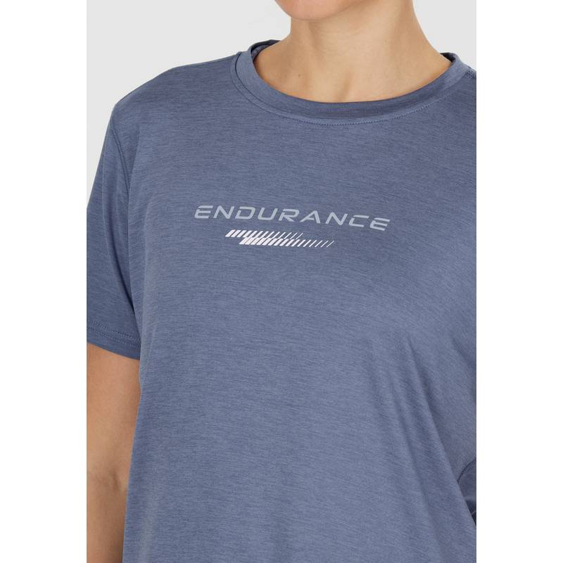 Endurance WANGE MELANGE Printshirt Damen