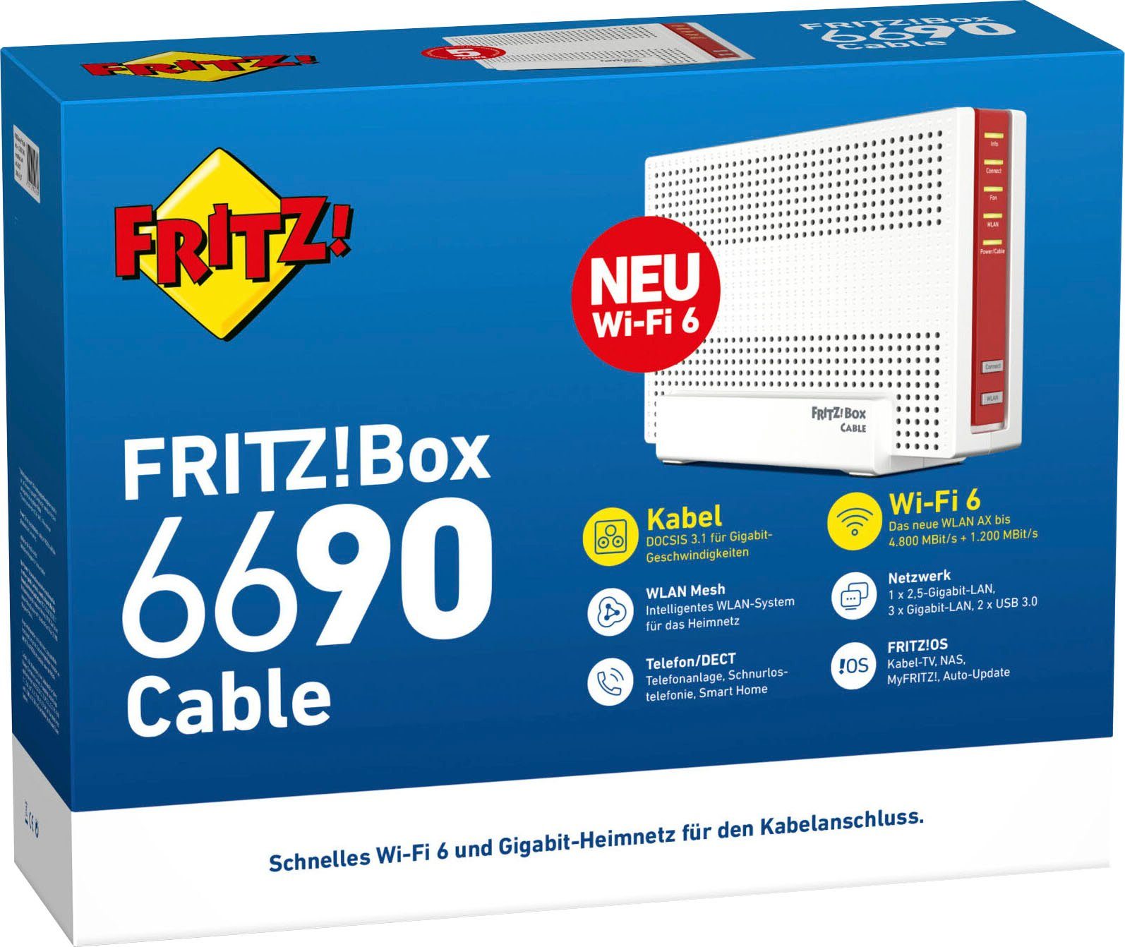AVM FRITZ!Box 6690 Cable WLAN-Router