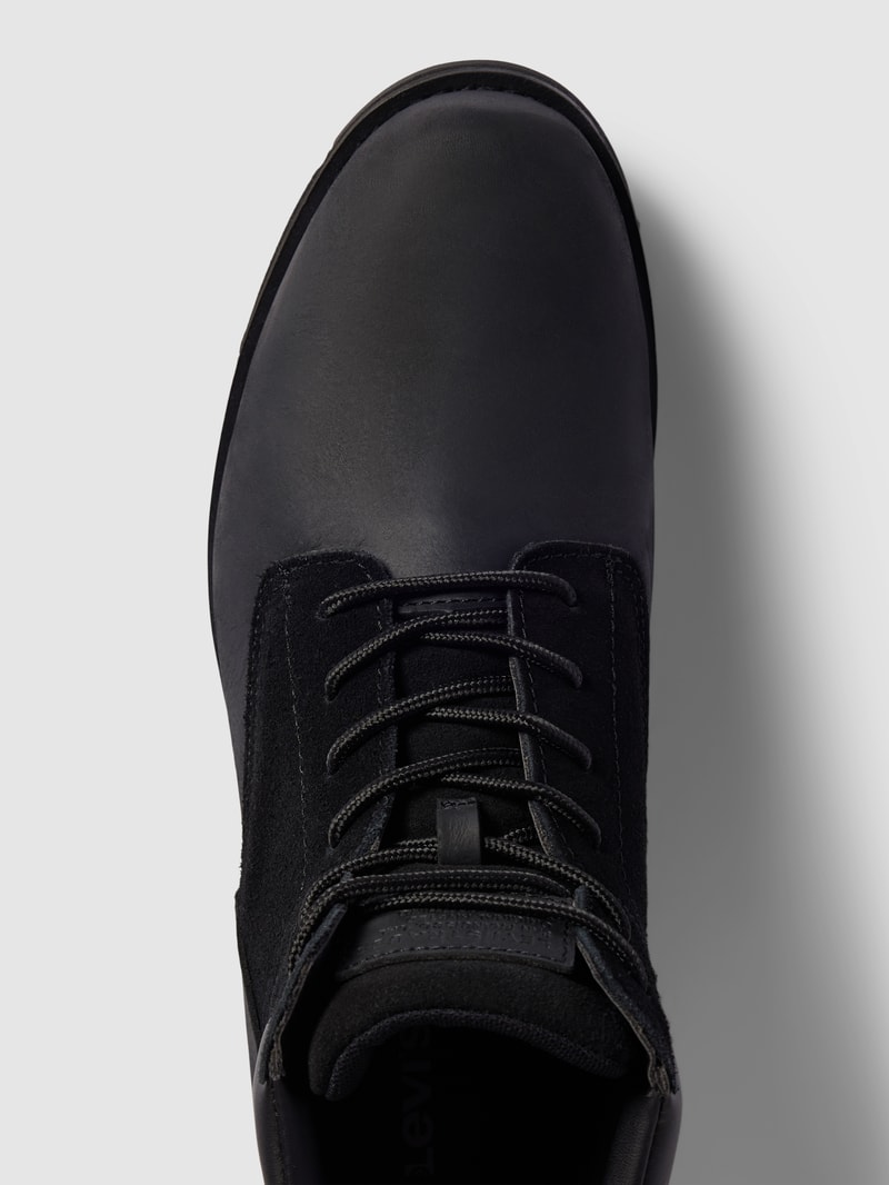 Boots mit Schnürung Modell 'JAX PLUS' in schwarz