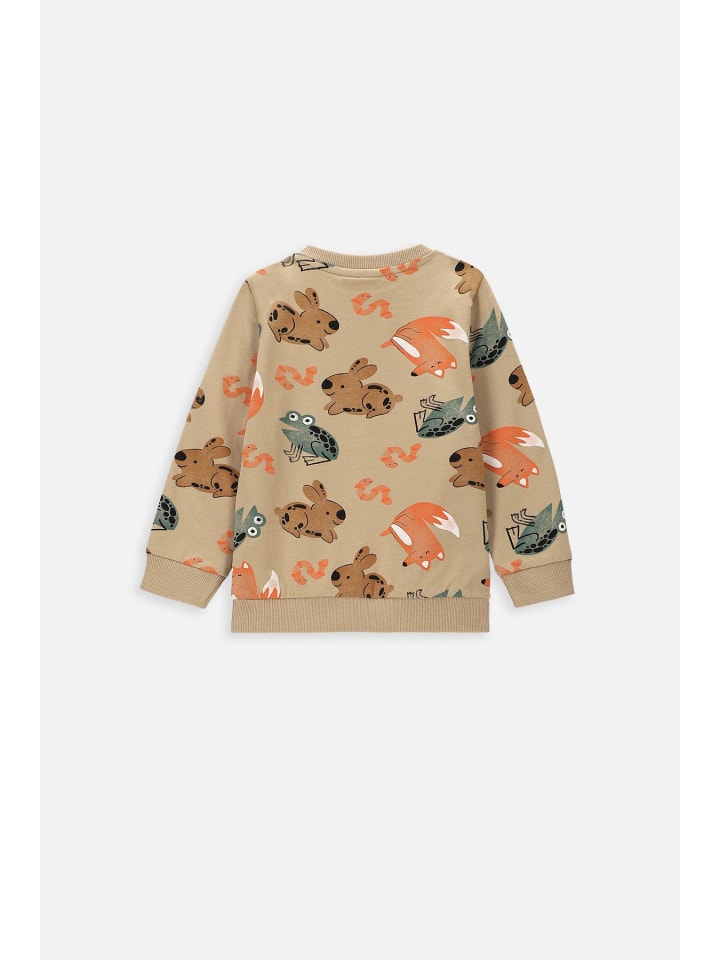 Coccodrillo T-shirt mit langen Ärmeln in beige günstig kaufen 68
