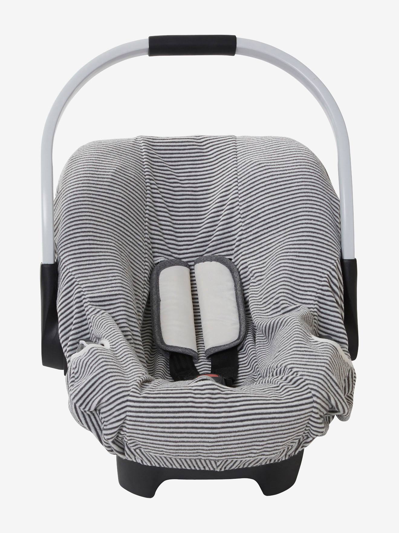 Vertbaudet Schonbezug für Babyschale Gr. 0+ - dunkelrosa