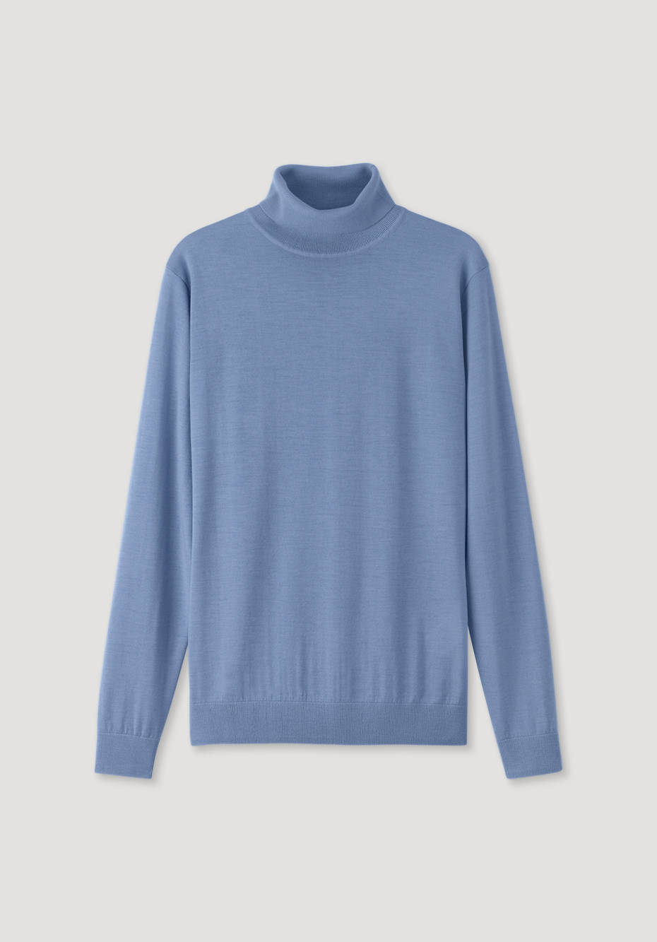 Rollkragen-Pullover aus reiner Bio-Merinowolle