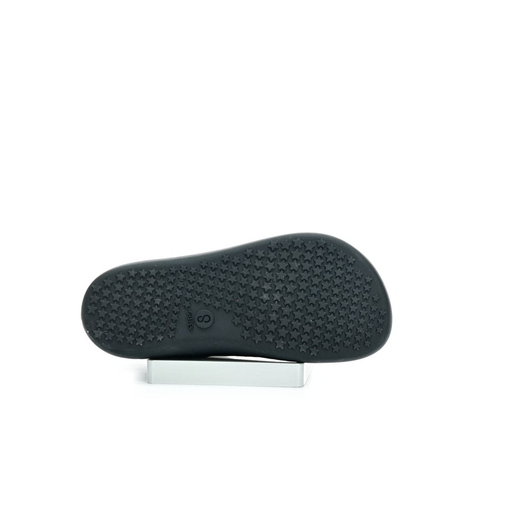 Shapen Victory Mini Black & Pink Leather Chelsea Barfußschuhe