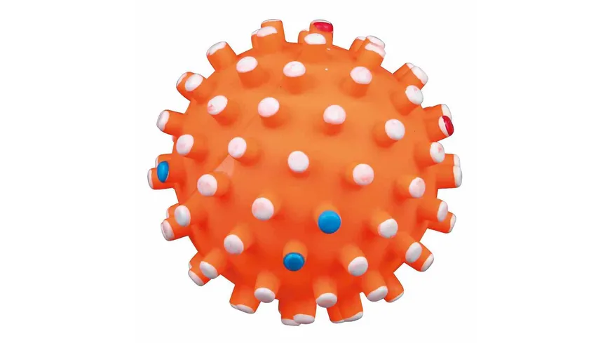 Trixie Vinyl Igelball große Noppen ø 10 cm Hunde Spielzeug
