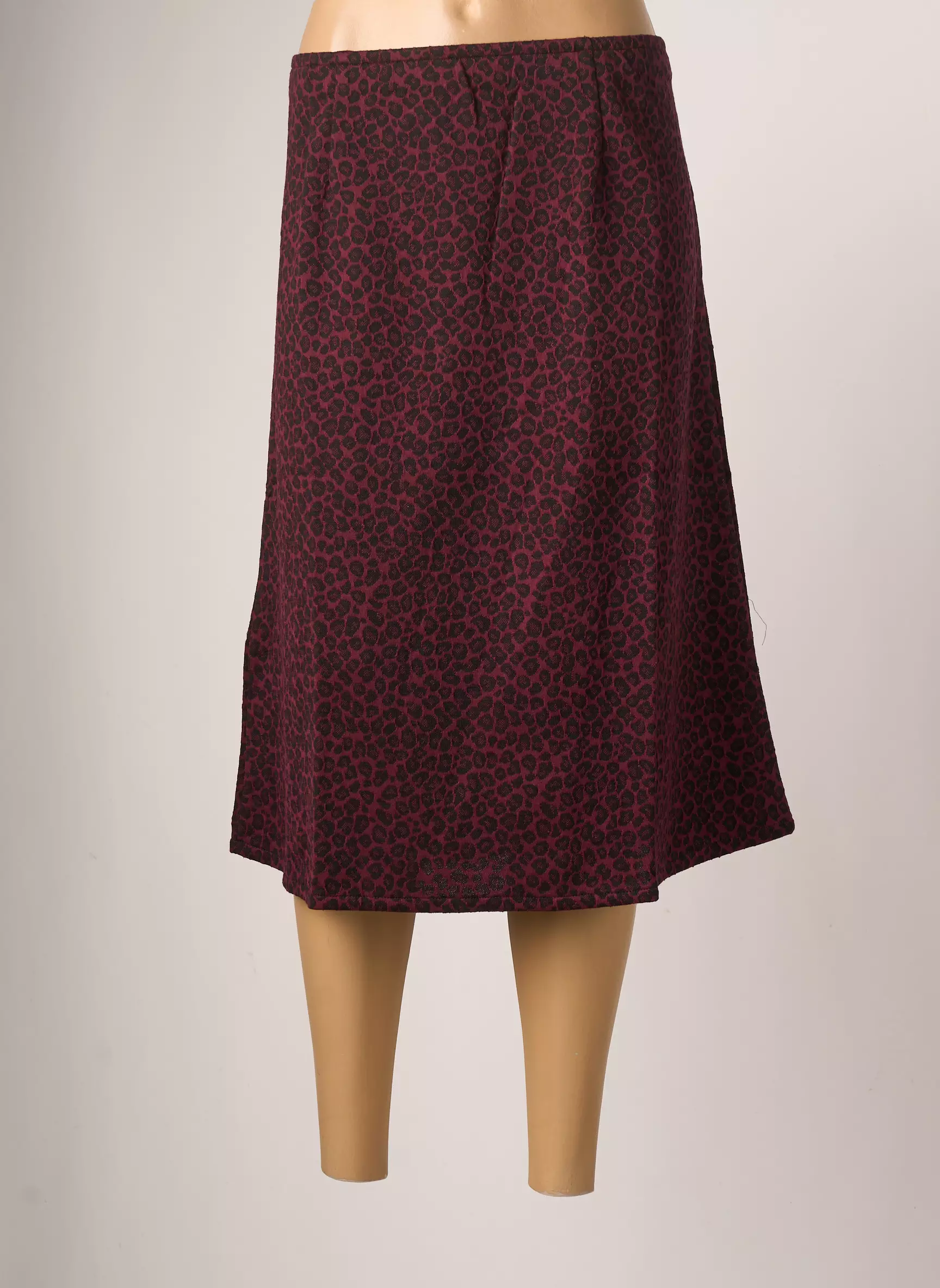 Damart Jupes Mi Longues Femme couleur rouge