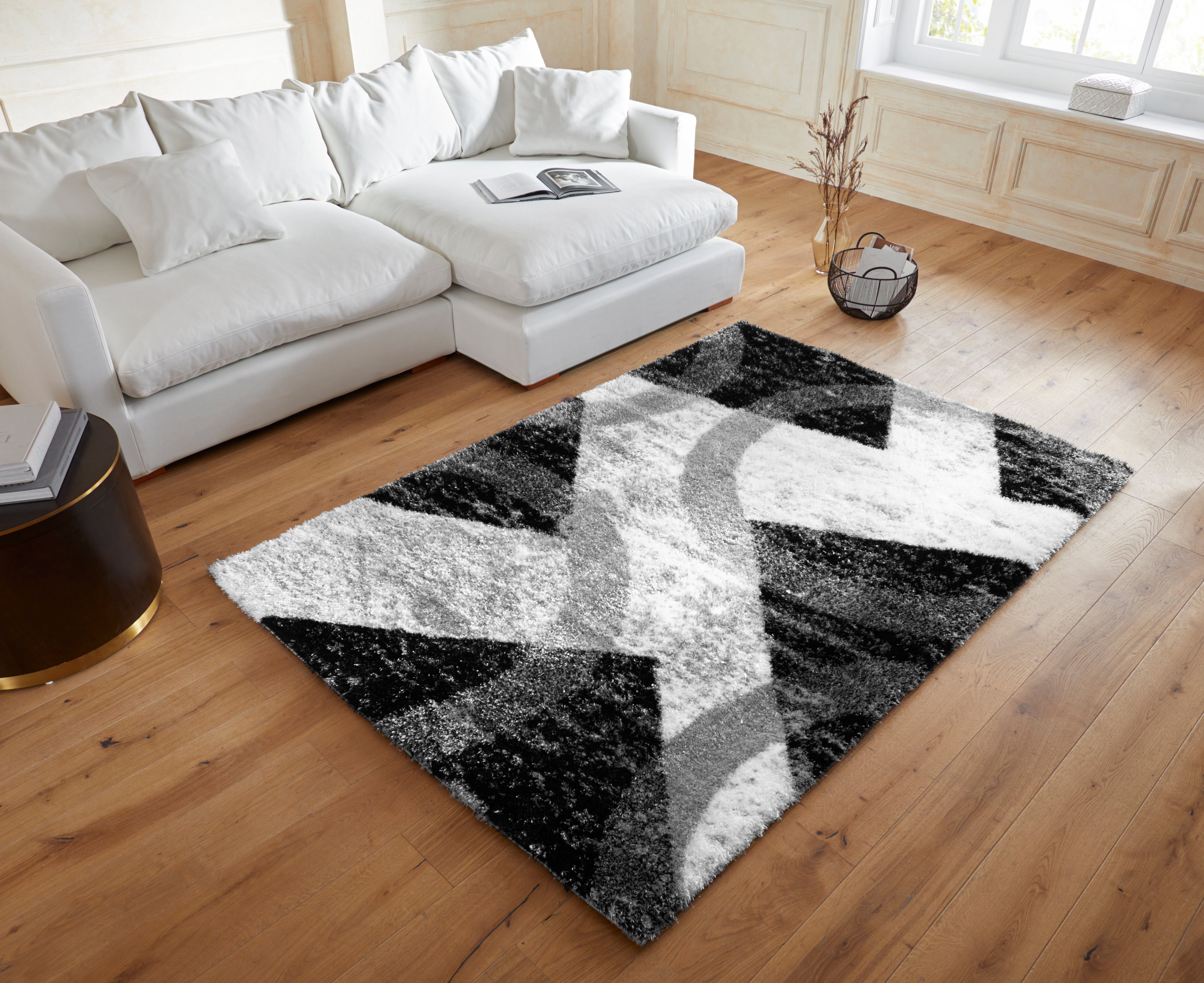 Hochflor-Teppich Paola, Guido Maria Kretschmer Home&Living, rechteckig, Höhe: 43 mm, Teppich Hochflor, besonders weich, gewebt, weicher Flor