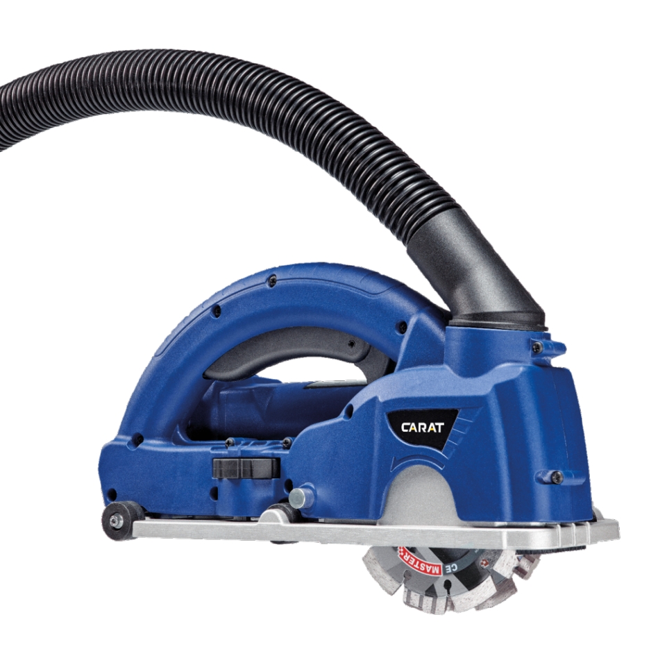 Carat MZSLB1255S SL-1255 DUSTEC stroj za rezanje utora + 2 x dijamantna pile