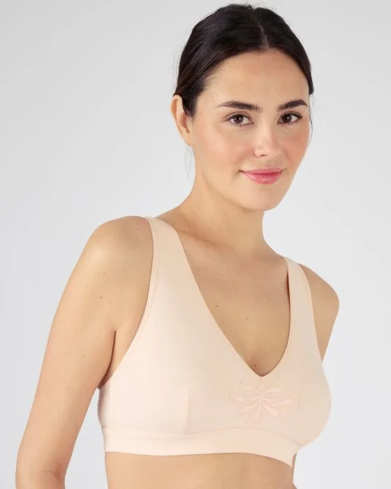 Soutien-gorge sans armatures coton biologique
