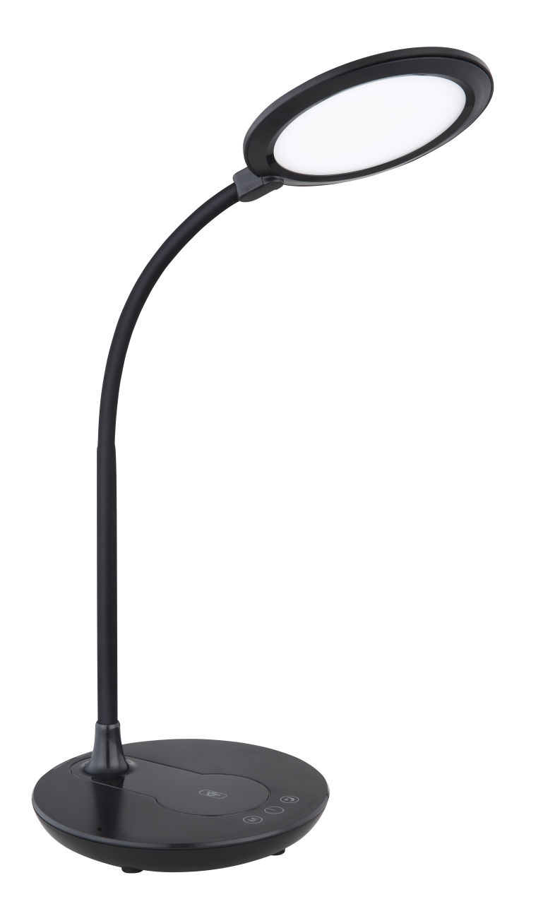 Globo Lighting - REGINA - Tischleuchte Kunststoff schwarz, LED