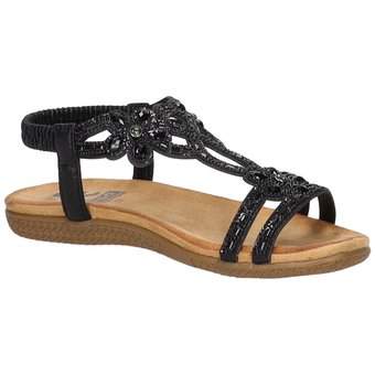 2Go Fashion Sandale in schwarz