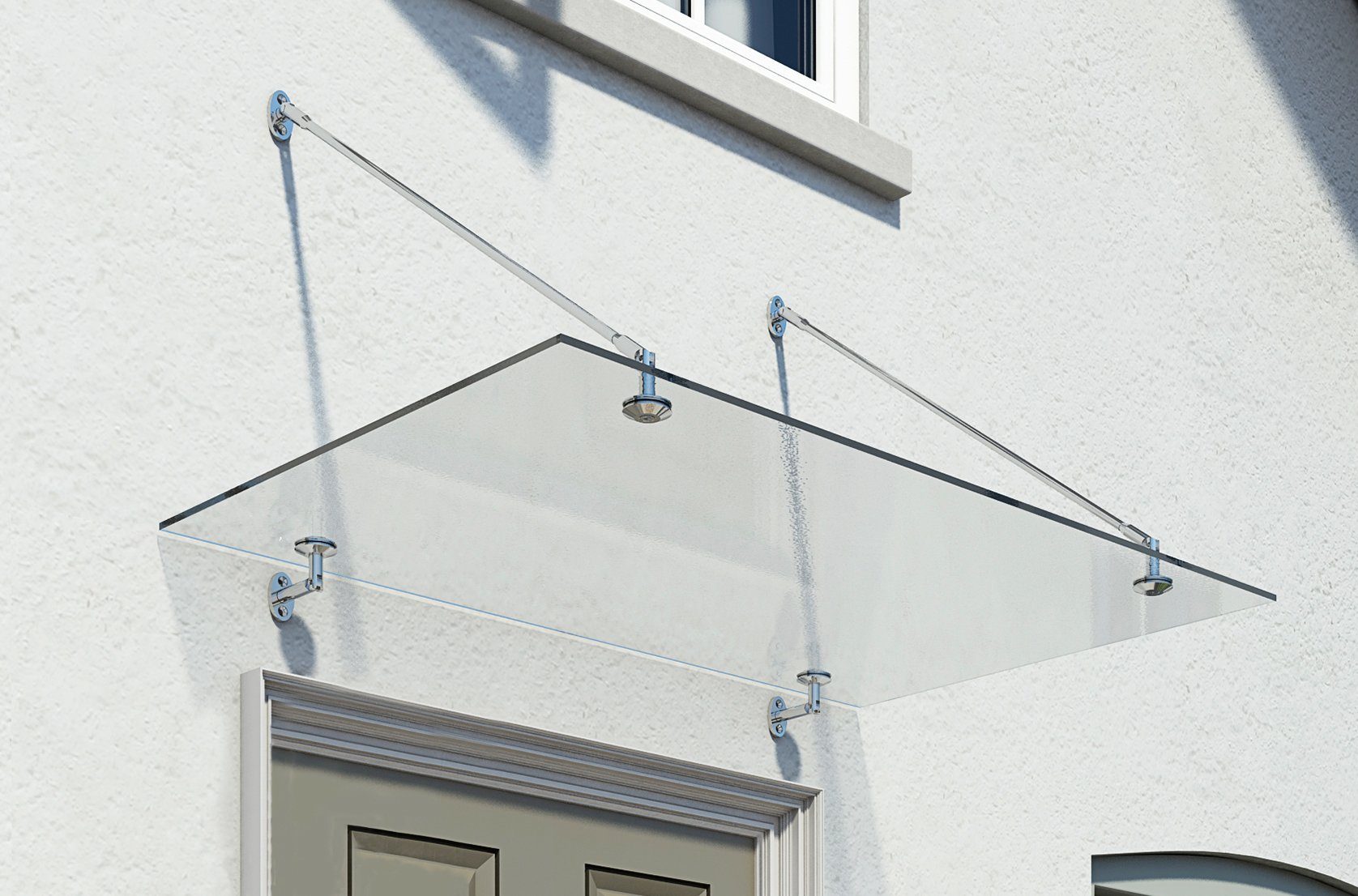 Palram - Canopia Vordach Trasparo 1500, BxT: 150x90 cm