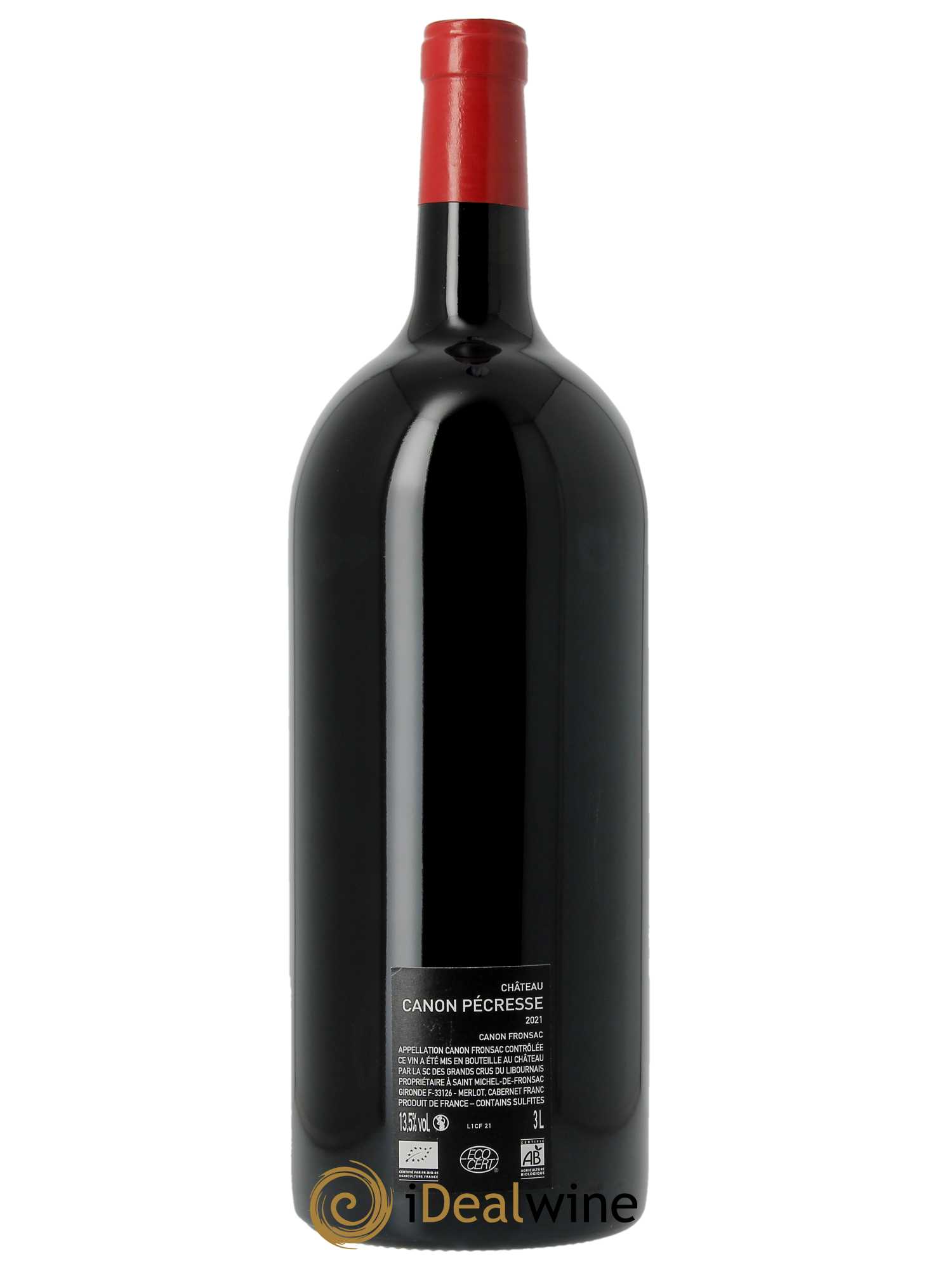 Château Canon Pécresse  2021 - Lot de 1 Double-magnum