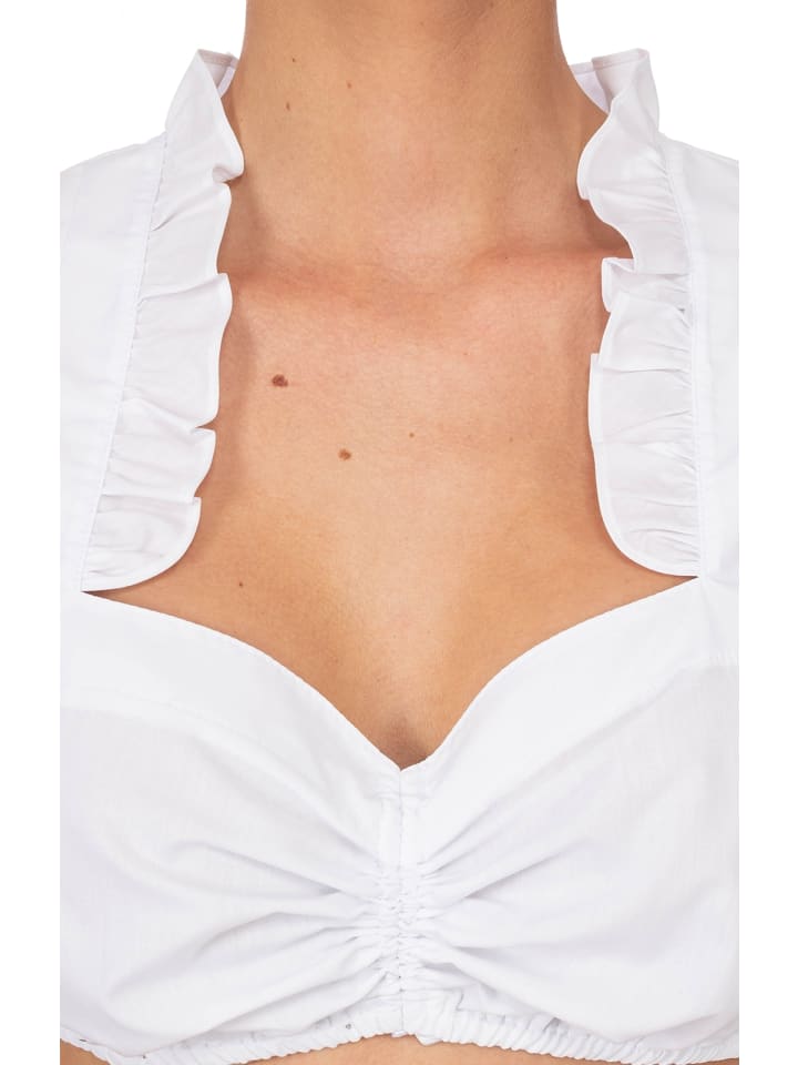KRÜGER Dirndlbluse NEGRA in weiß günstig kaufen