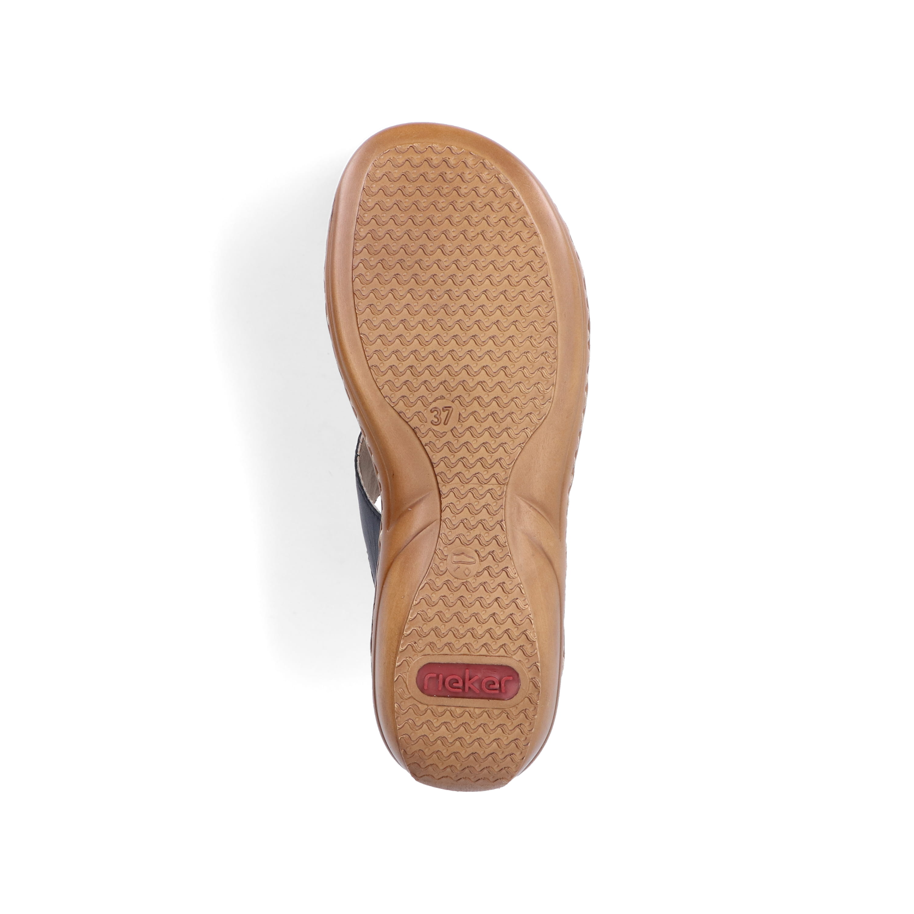 Rieker Damen Pantoletten marineblau