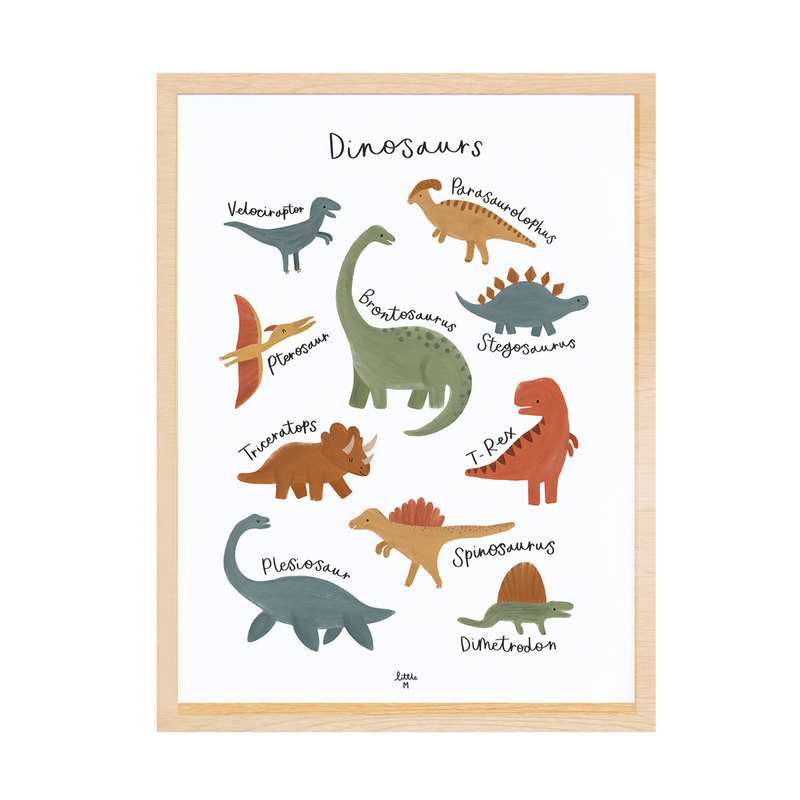 Affiche encadrée Sunny dino Lilipinso and Co
