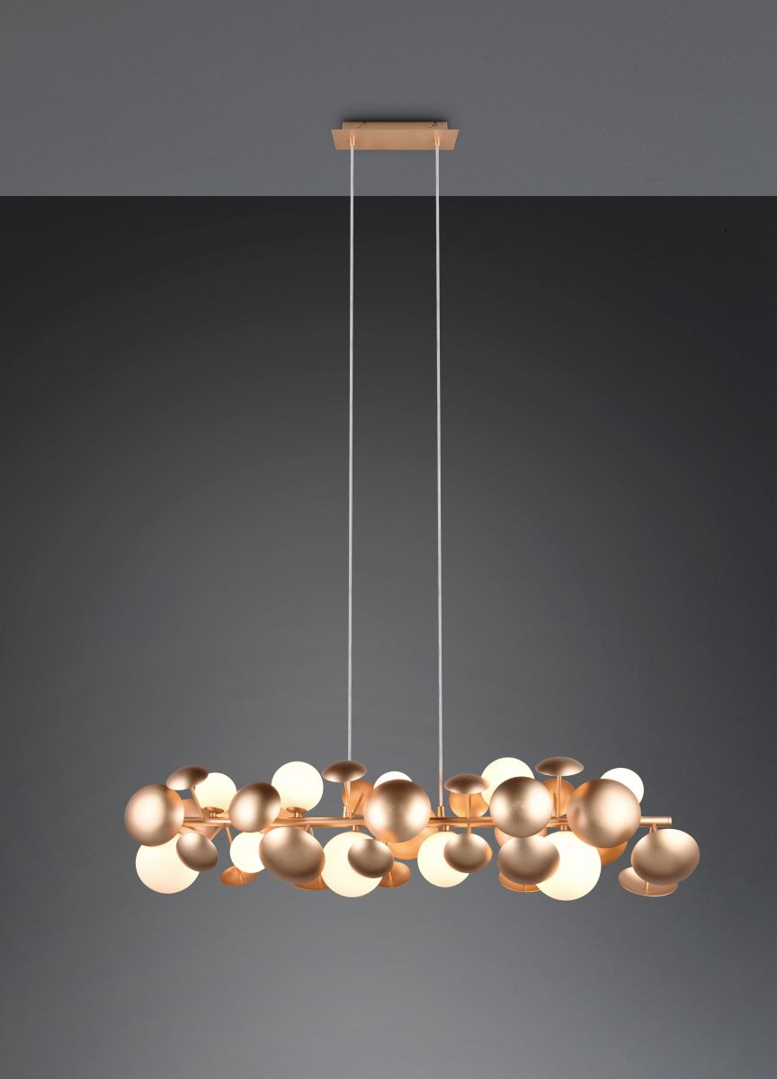 TRIO 10-flg AGL Pendellampe Bubble