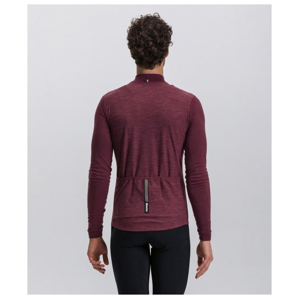 Santini - Pure Block Colour Thermal Cycling Jersey - Radtrikot