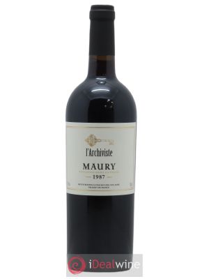 Maury L'Archiviste  1987 - Lot de 1 Bouteille