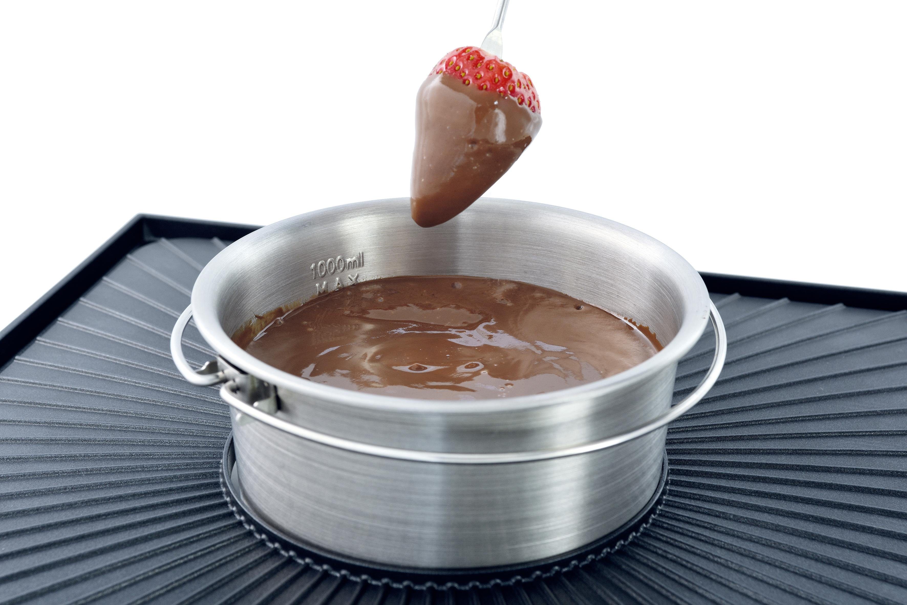 SOLIS OF SWITZERLAND Tischgrill SOLIS Combi Grill, 2000 W, 3 in 1, Fondue, Raclette
