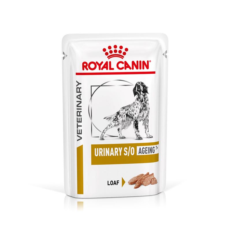 Royal Canin Veterinary Canine Urinary S/O Ageing 7+ Mousse