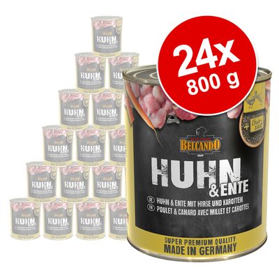 Sparpaket Belcando Super Premium: Belcando Nassfutter 24 x 800g