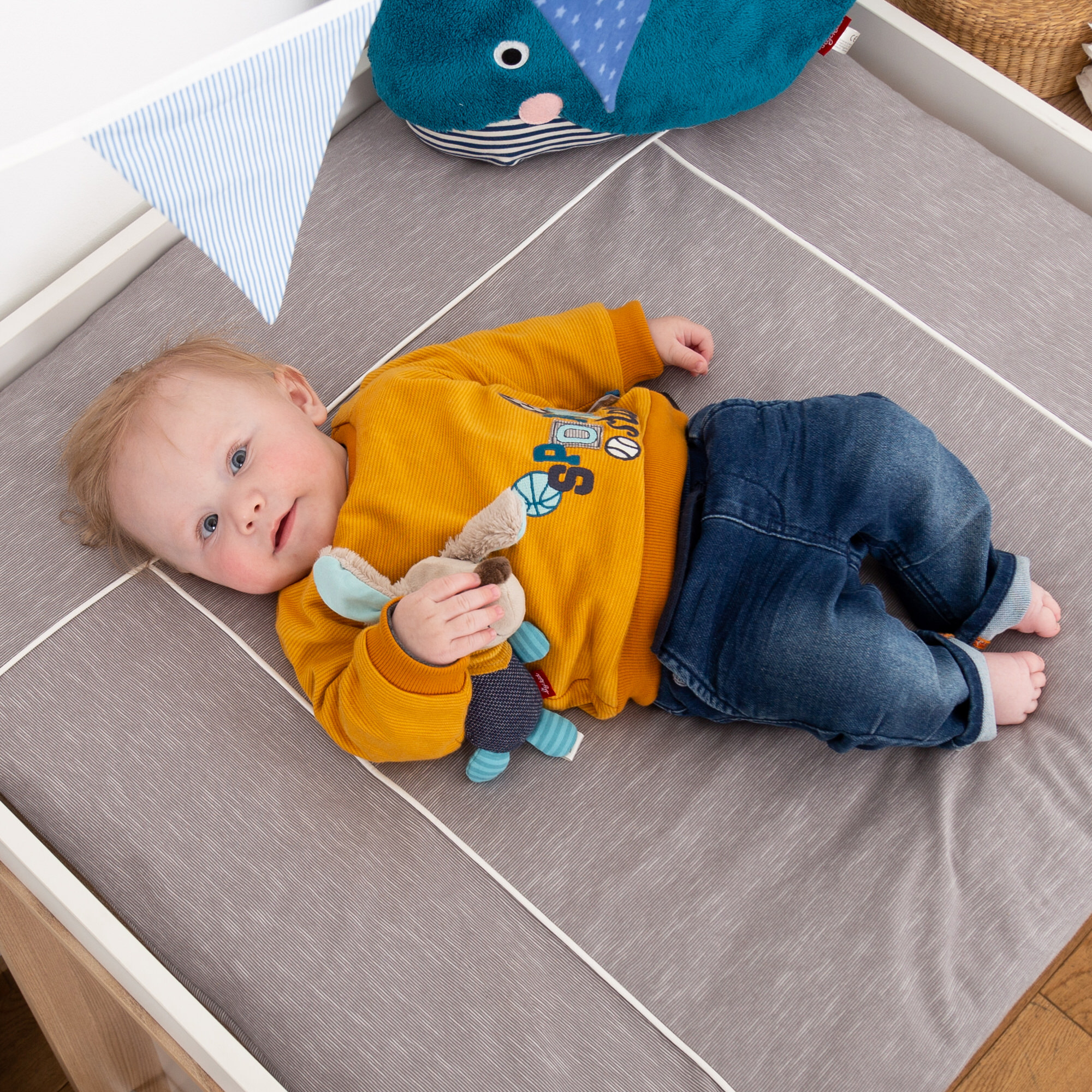 Babyjeans zum Krempeln