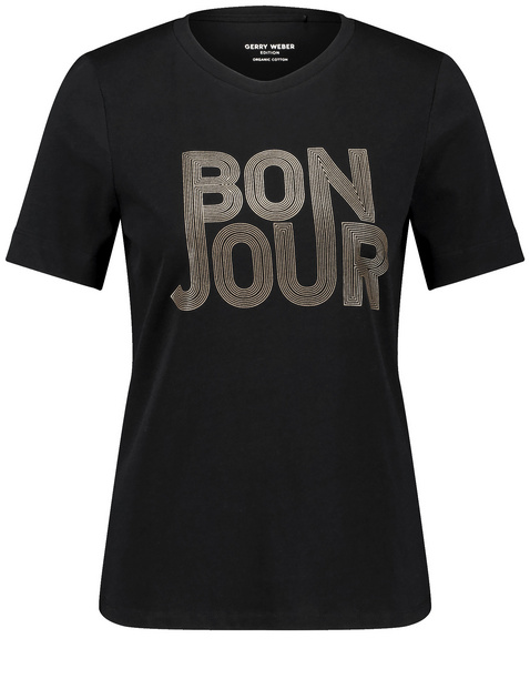 Nachhaltiges T-Shirt mit Wording-Print