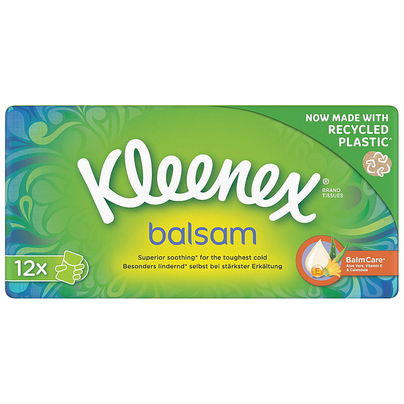 Kleenex Lommetørkle 12-pk Kleenex balsam