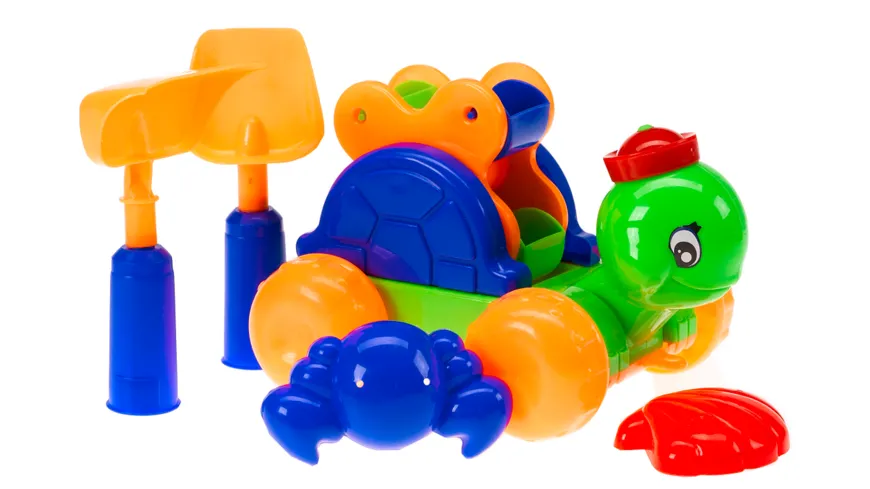 Müller - Toy Place - Sandset mit Schildkröte, 7-teilig