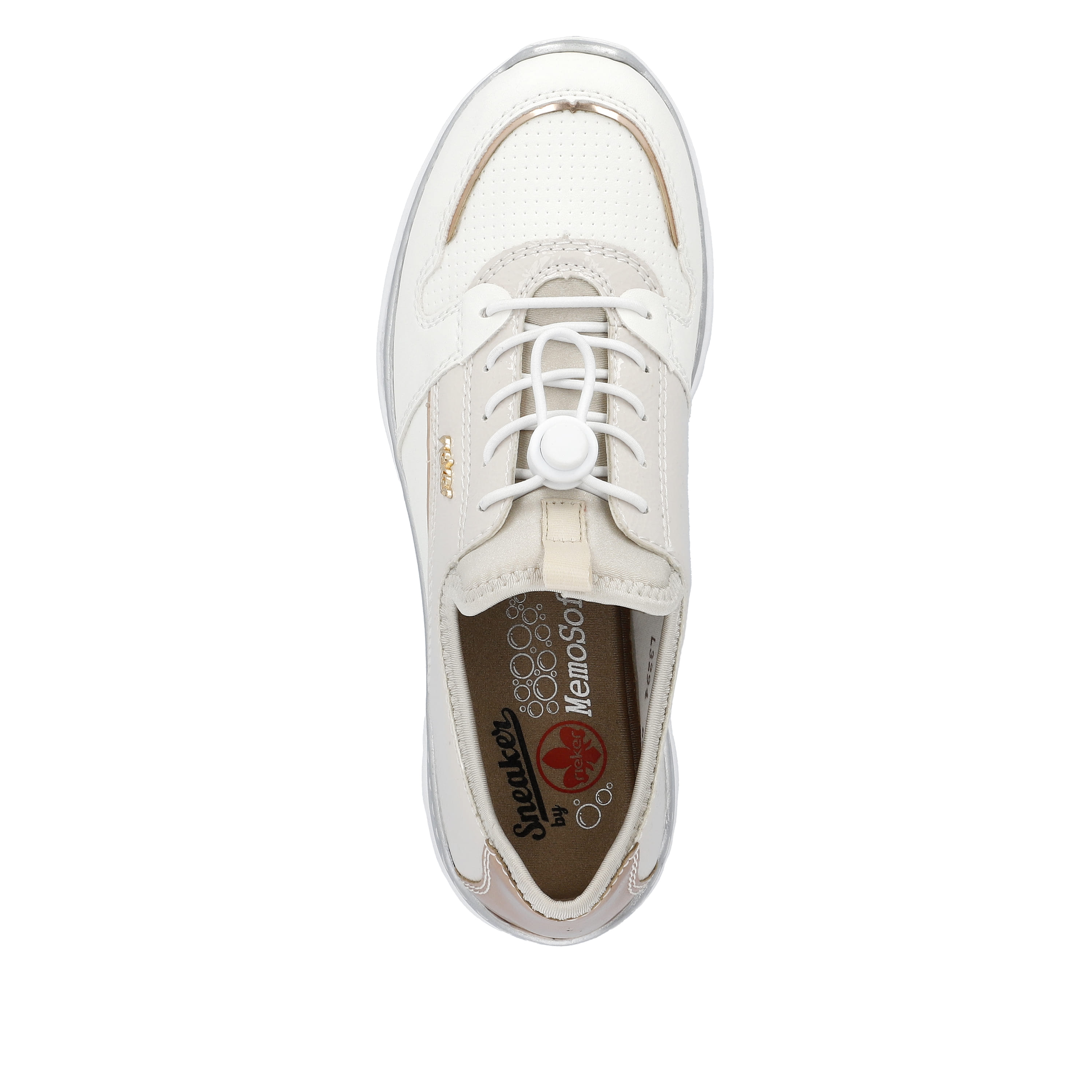 Rieker Damen Slipper eisweiss