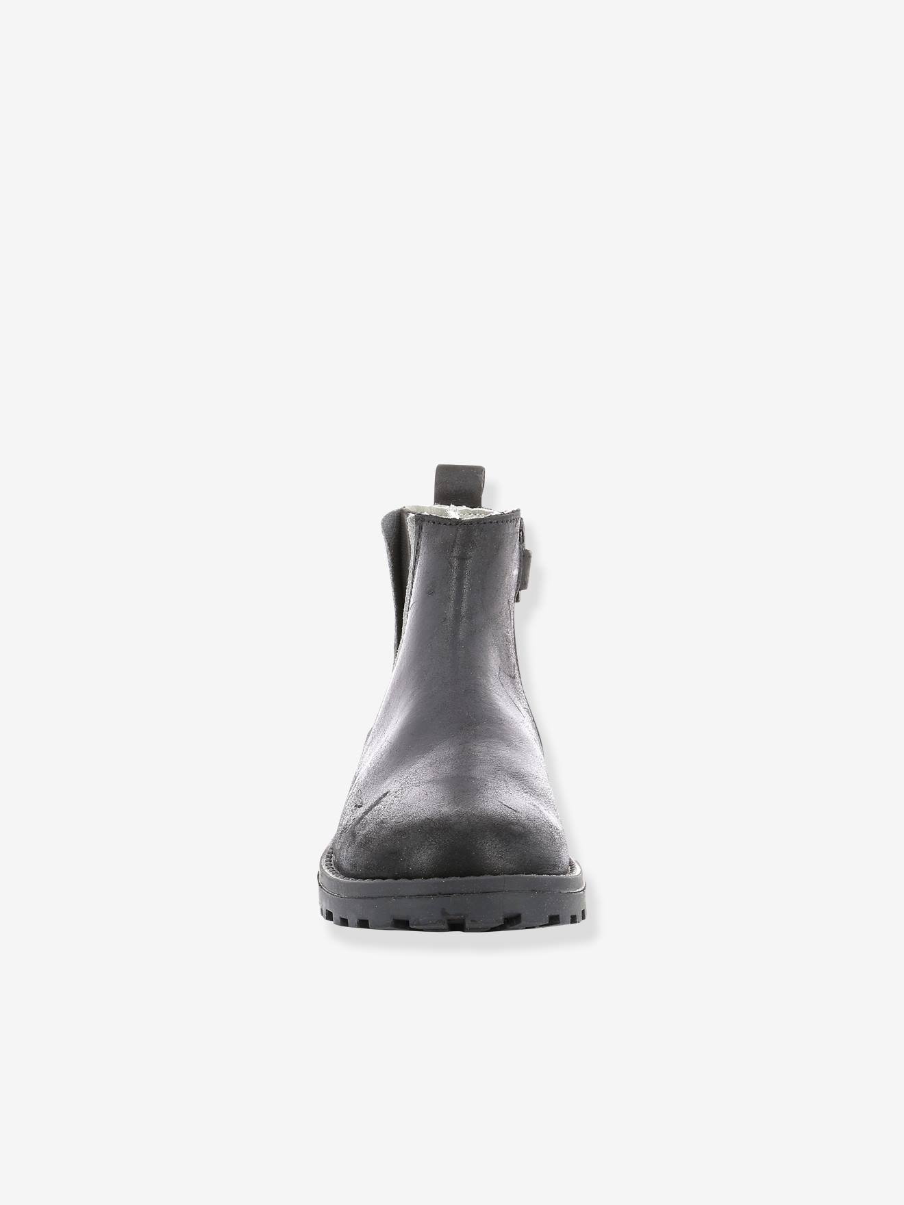 Kickers Mädchen Boots GROOKY KICKERS - schwarz/silber