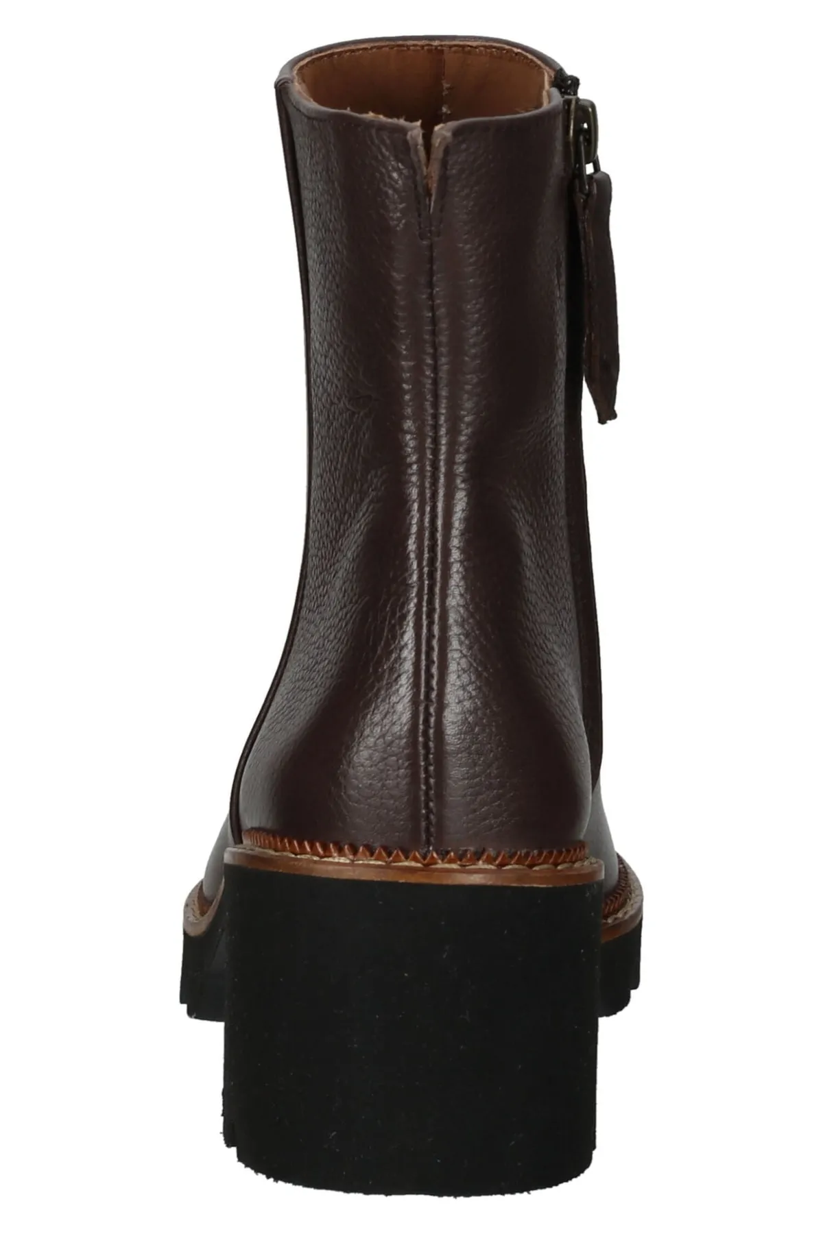 Paul Green  Stiefelette - Braun - Blockabsatz
