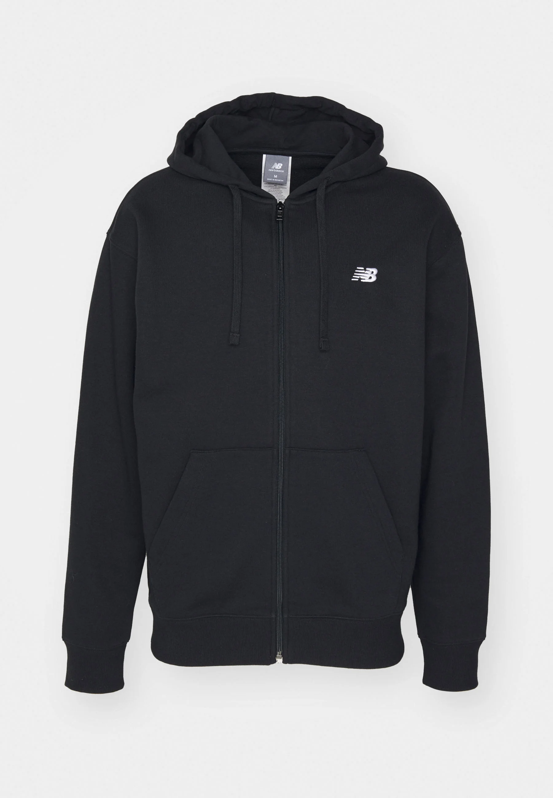 Sudadera con capucha y cremallera completa New Balance Sport Essentials Small Logo - Sudadera con cremallera