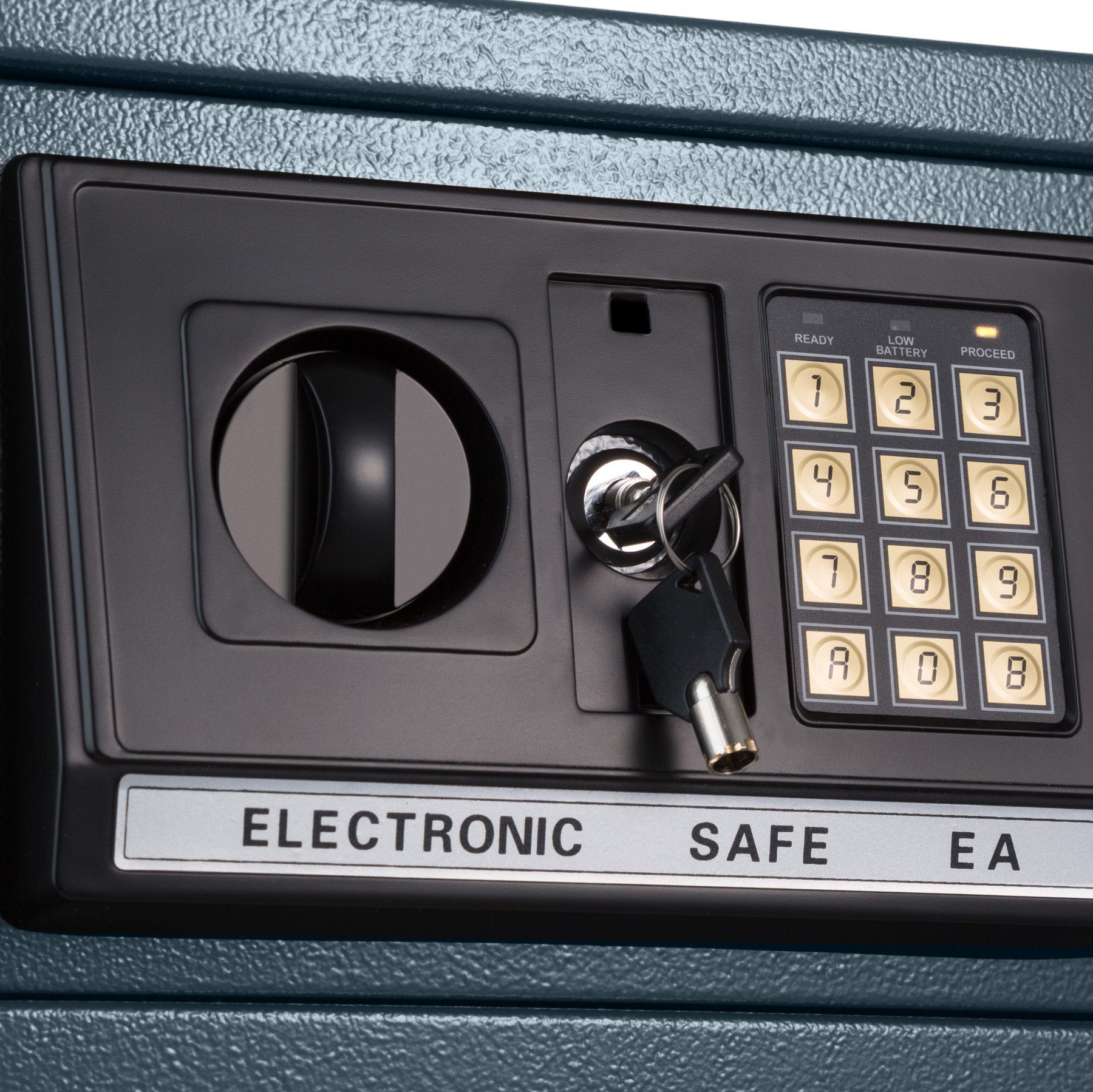 tectake Tresor Elektronischer Safe Tresor mit Schlüssel und, abschließbar